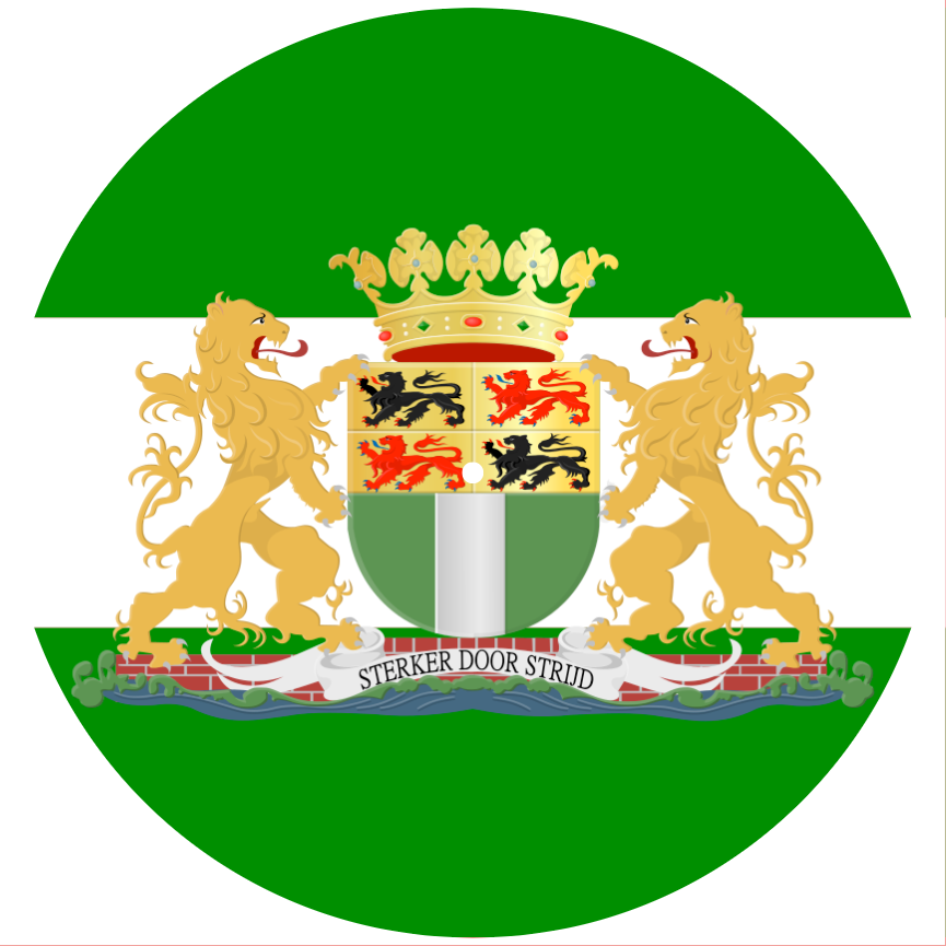 Vlag van Rotterdam op slipmat