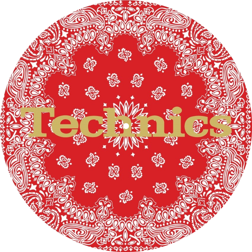 (Set van 20 of 50 stuks) Technics 'Bandana 3' slipmatten