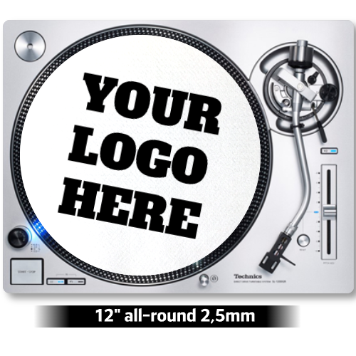 Bedrukte slipmat 12" (all-round)