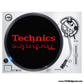 Technics x Red on Black slipmat (12")