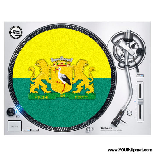 Vlag van Den Haag op slipmat