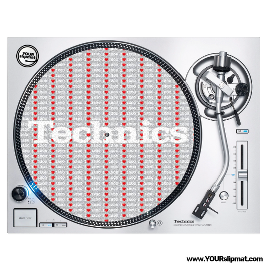 Technics '1200 Love' slipmat