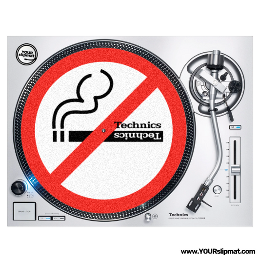 (Set van 20 of 50 stuks) Technics x Stop smoking v2 slipmatten
